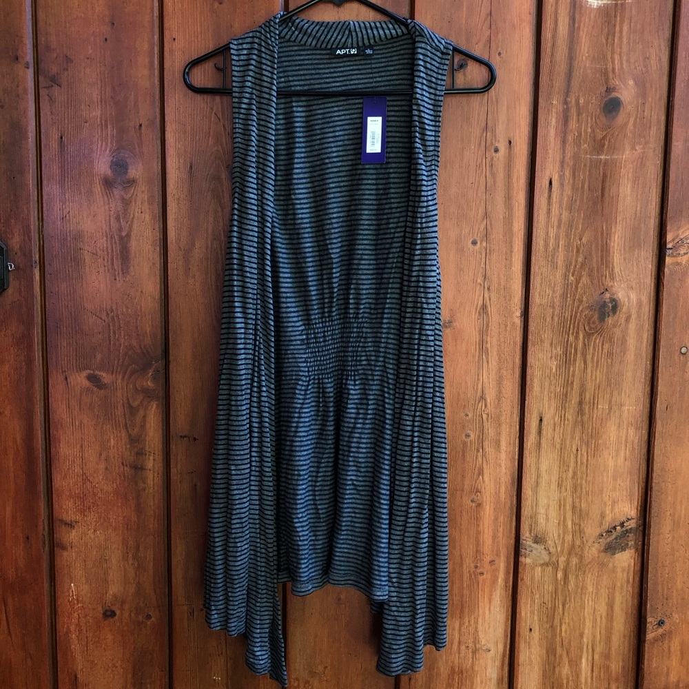 Apt. 9| Grey and Black Vest